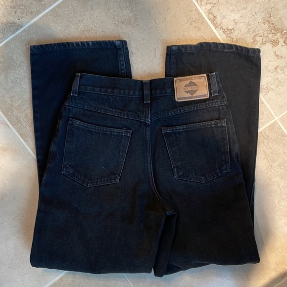 NEW LEGENDS Jeans boys 12 straight leg Black Denim snap closure EUC - Picture 9 of 9